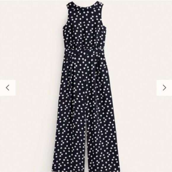 Boden Clarissa Polka Dot Jumpsuit - Size 16 - Picture 4 of 16